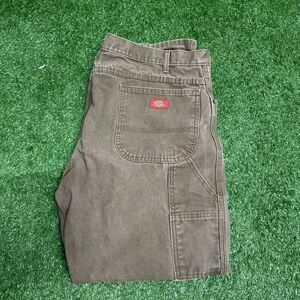 Dickies Carpenter Pants Men’s 38x30 Brown Utility Workwear
